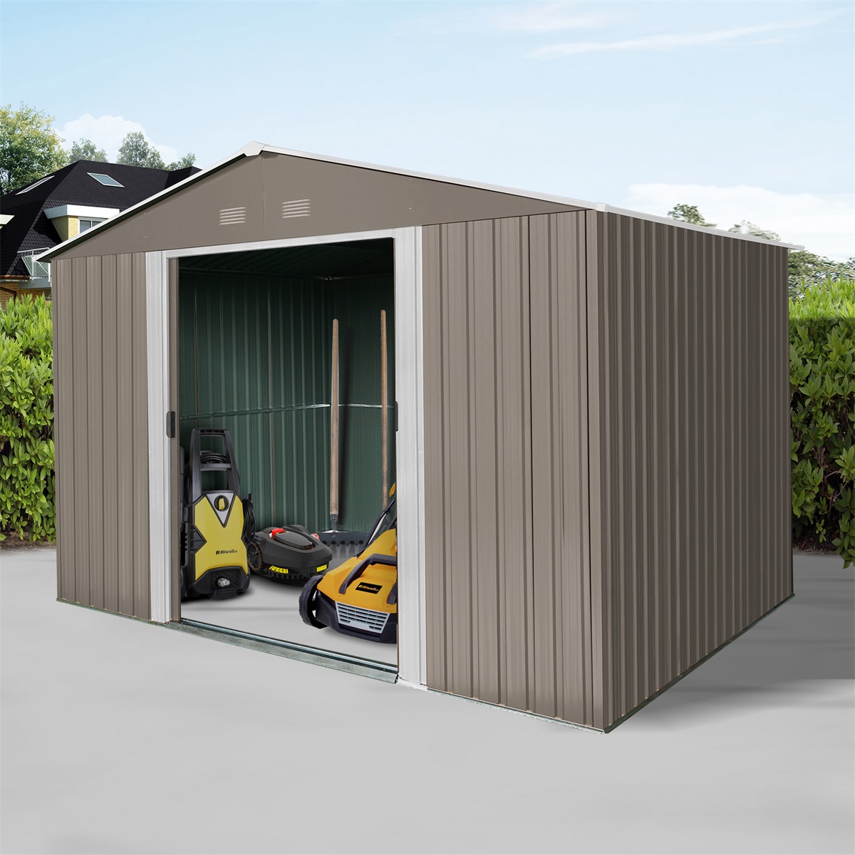 Riwall PRO RMSA 8x10 Brown